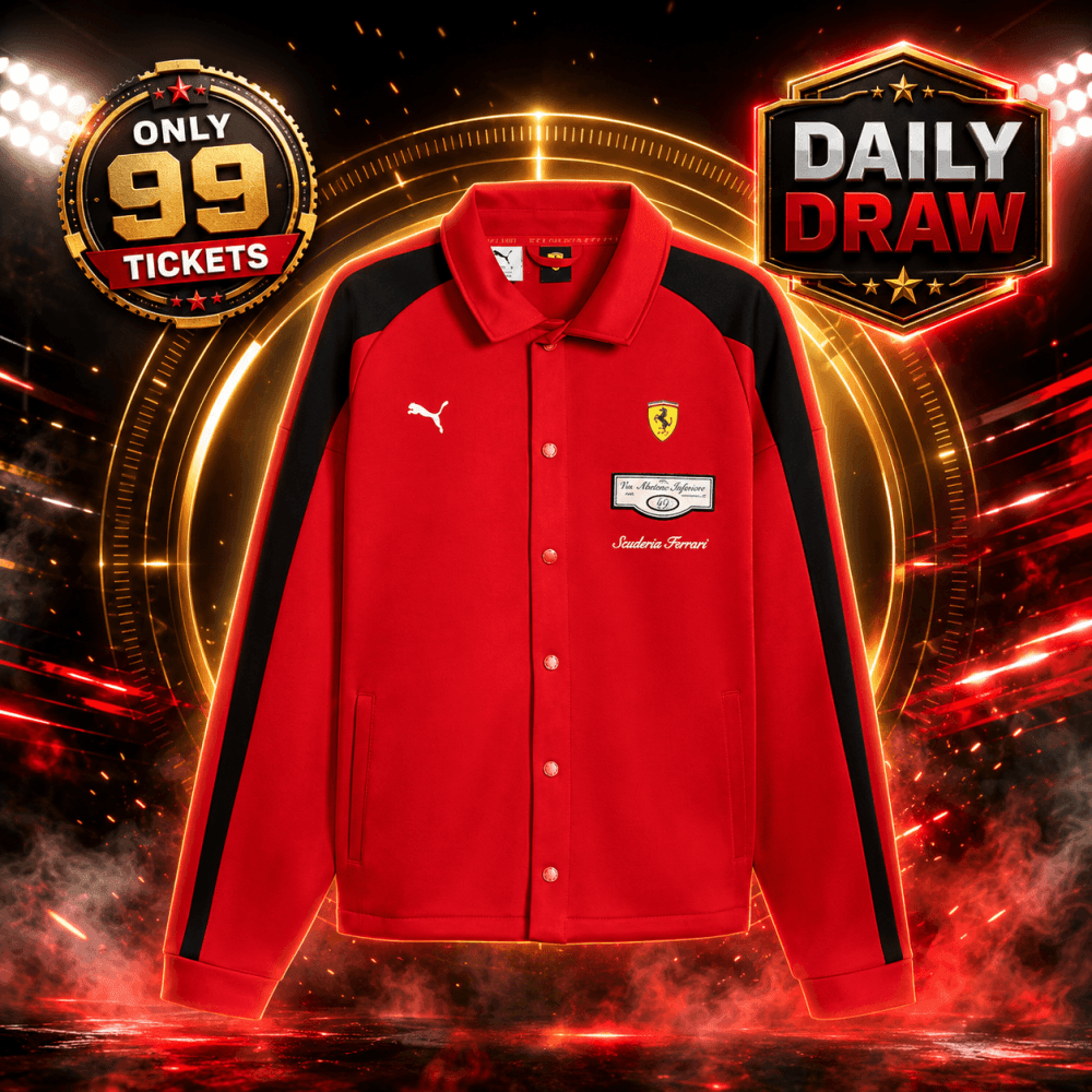 £1.95: Scuderia Ferrari Puma T7 Track Jacket