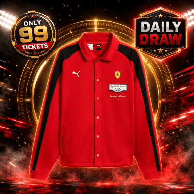 £1.95: Scuderia Ferrari Puma T7 Track Jacket