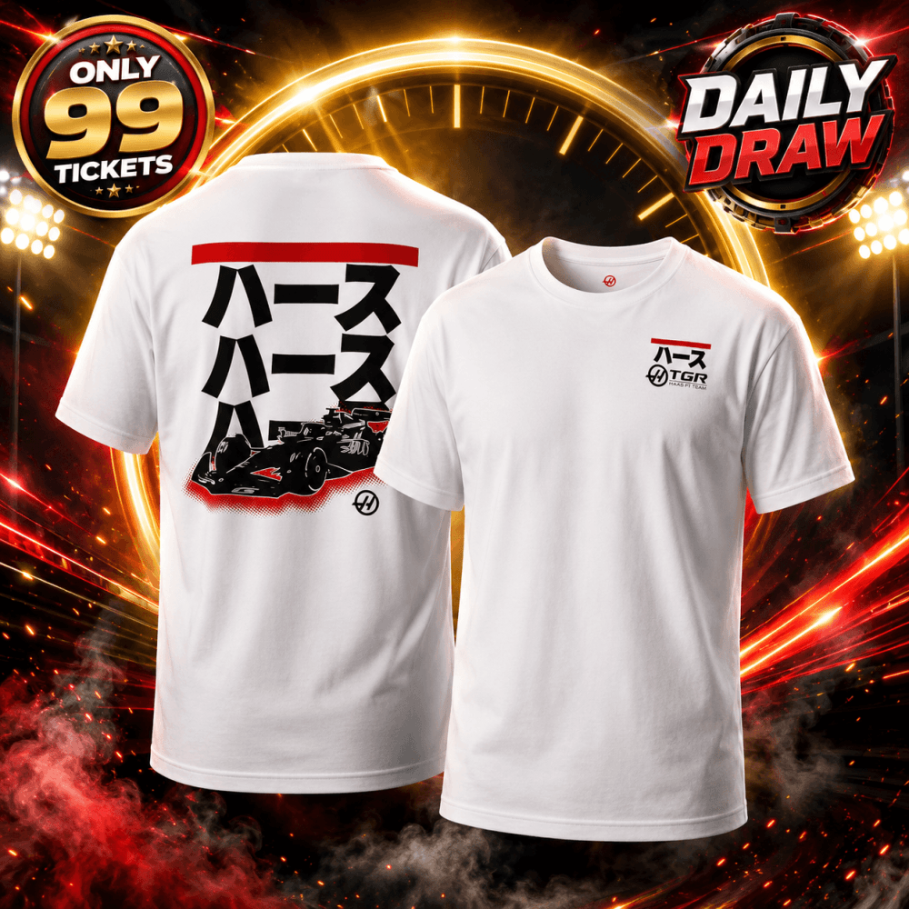 99p: Haas F1 Team Special Edition Relaxed Fit T-Shirt