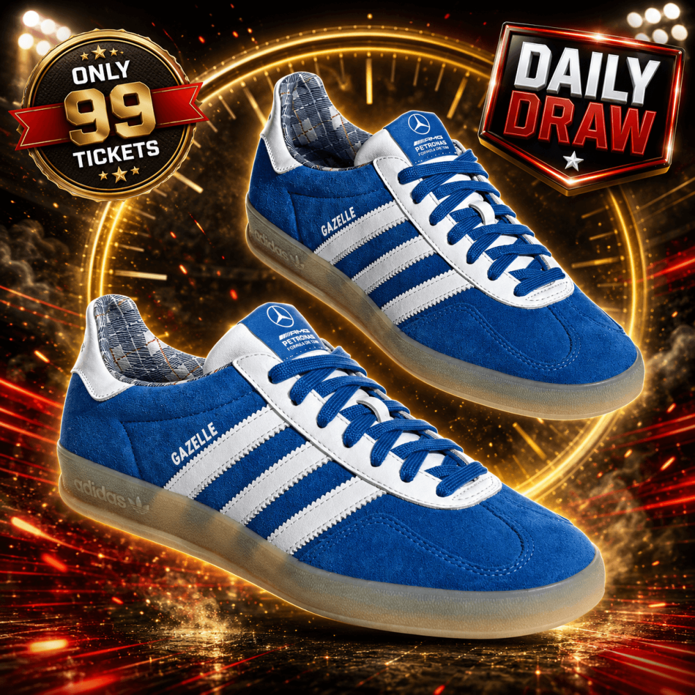 £1.95: Blue Wonder Special Edition Gazelle Trainers