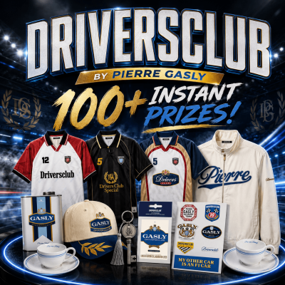 £1.49: DRIVERSCLUB BY GASLY! 25+ CHANCES TO WIN!
