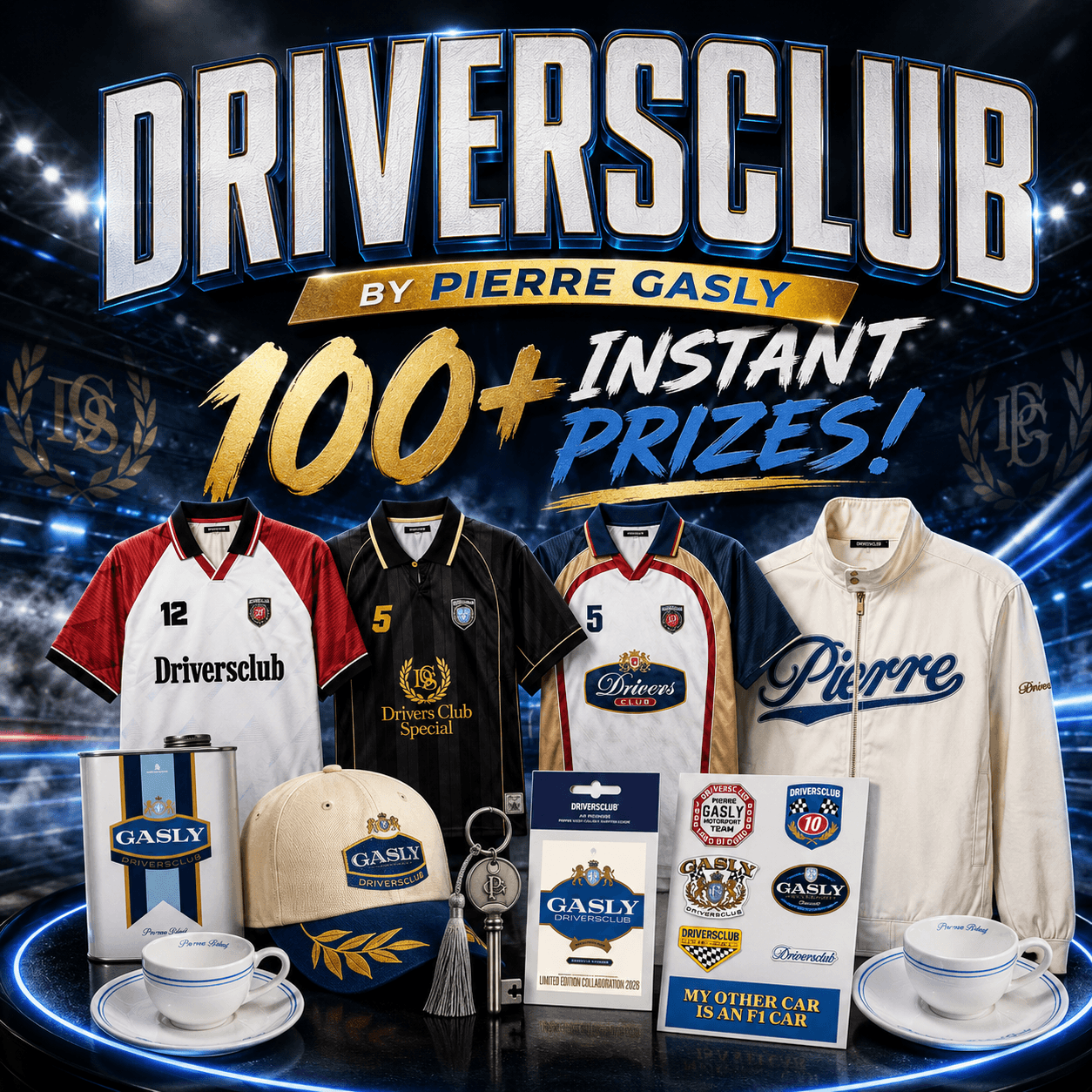 £1.49: DRIVERSCLUB BY GASLY! 25+ CHANCES TO WIN!