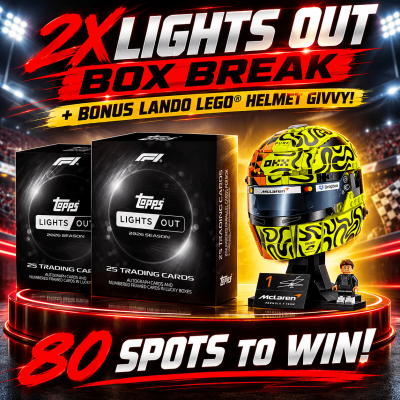 £14: 2x 2026 LIGHTS OUT BOX BREAK! + LANDO LEGO GIVVY!