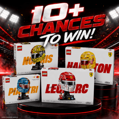 99p: ALL NEW LEGO HELMET SETS!