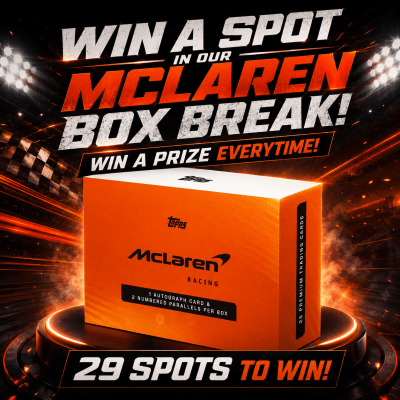 £19: MCLAREN BOX BREAK! LIVE ON FACEBOOK!