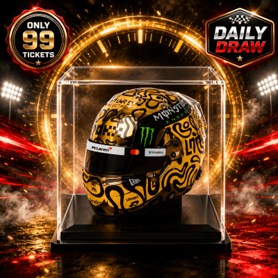 99p: 1:5 SCALE LN WORLD CHAMPION 2025 HELMET!