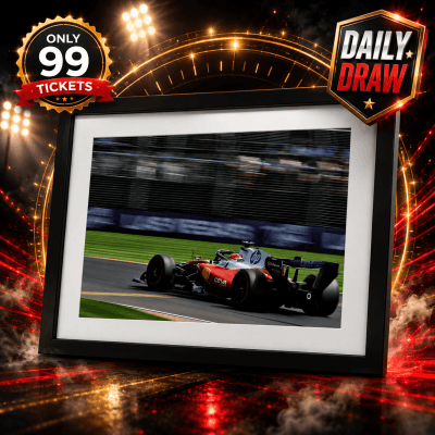 £1.95: Charles Leclerc 2026 Framed Photo - Australian GP