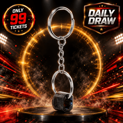 99P: Titanium Brake Bobbin Keyring