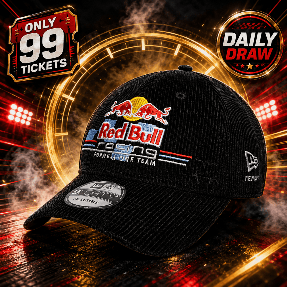 99p: Oracle Red Bull Racing New Era Distressed Cord 9FORTY Cap