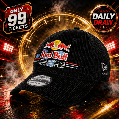 99p: Oracle Red Bull Racing New Era Distressed Cord 9FORTY Cap